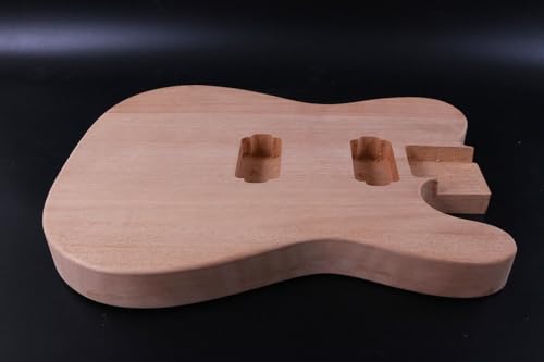 Mahogany Unfinished HH Electric Guitar Body D71277