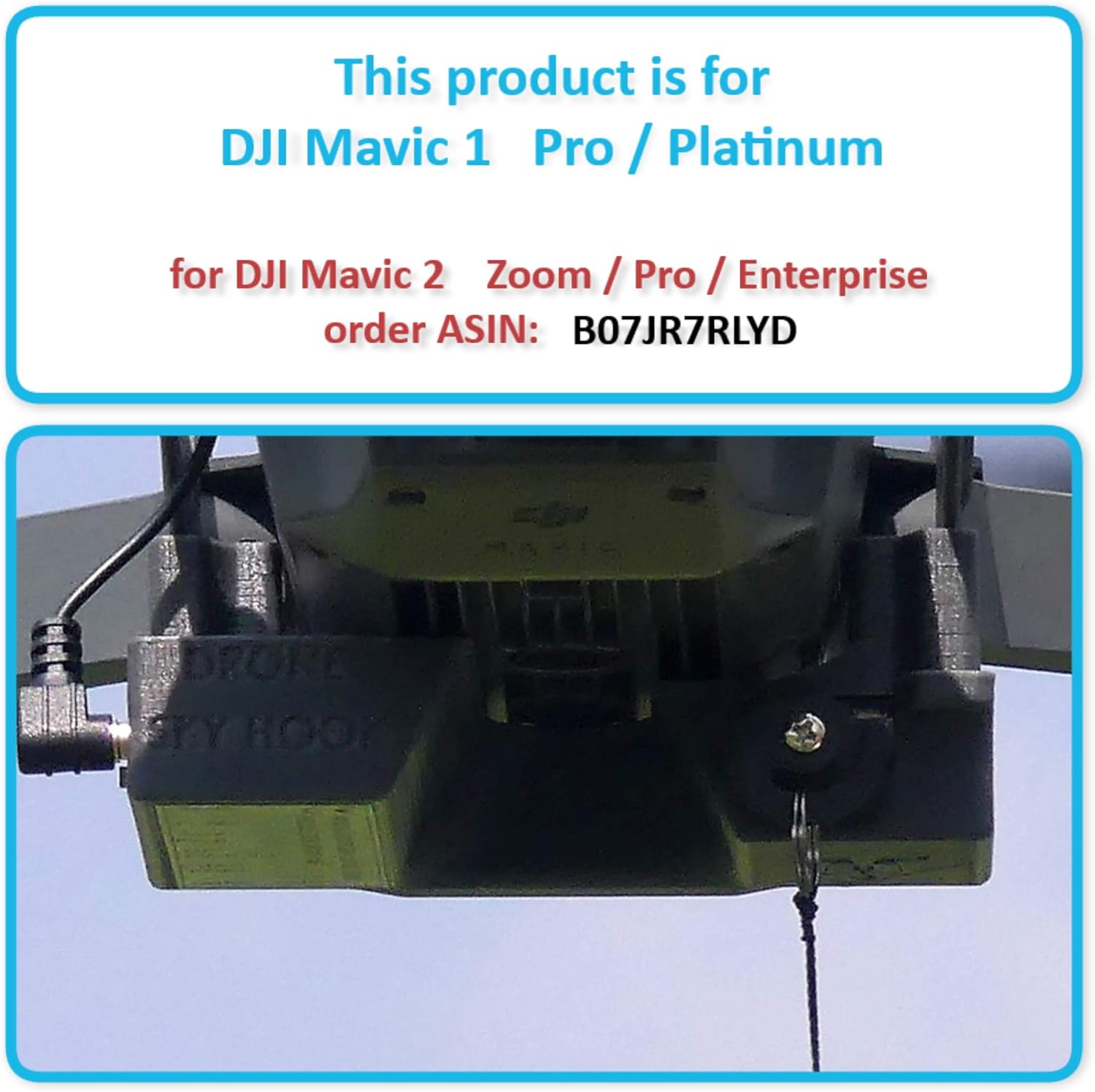 DRONE SKY HOOK Release and Drop Device for DJI Mavic 1 Pro/Platinum F4759