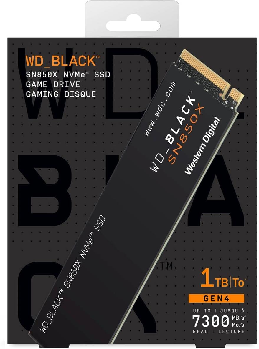 WD_Black SN850X NVMe SSD 1TB X1334