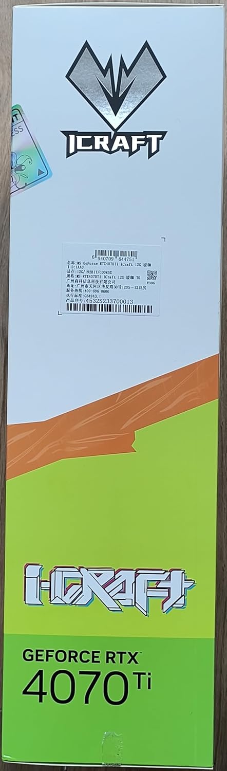 maxsun Geforce RTX 4070 Ti iCraft Limited Edition OC 12GB GDDR6X Video Graphics Card O6911