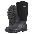 HISEA Men's Rain Boots Neoprene Rubber Boots Women Waterproof Insulated Mud Boots Unisex Mid Height Garden Shoes