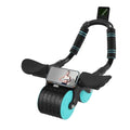 Ab Roller Wheel with Timer & Knee Mat, Home Workout Equipment U107095