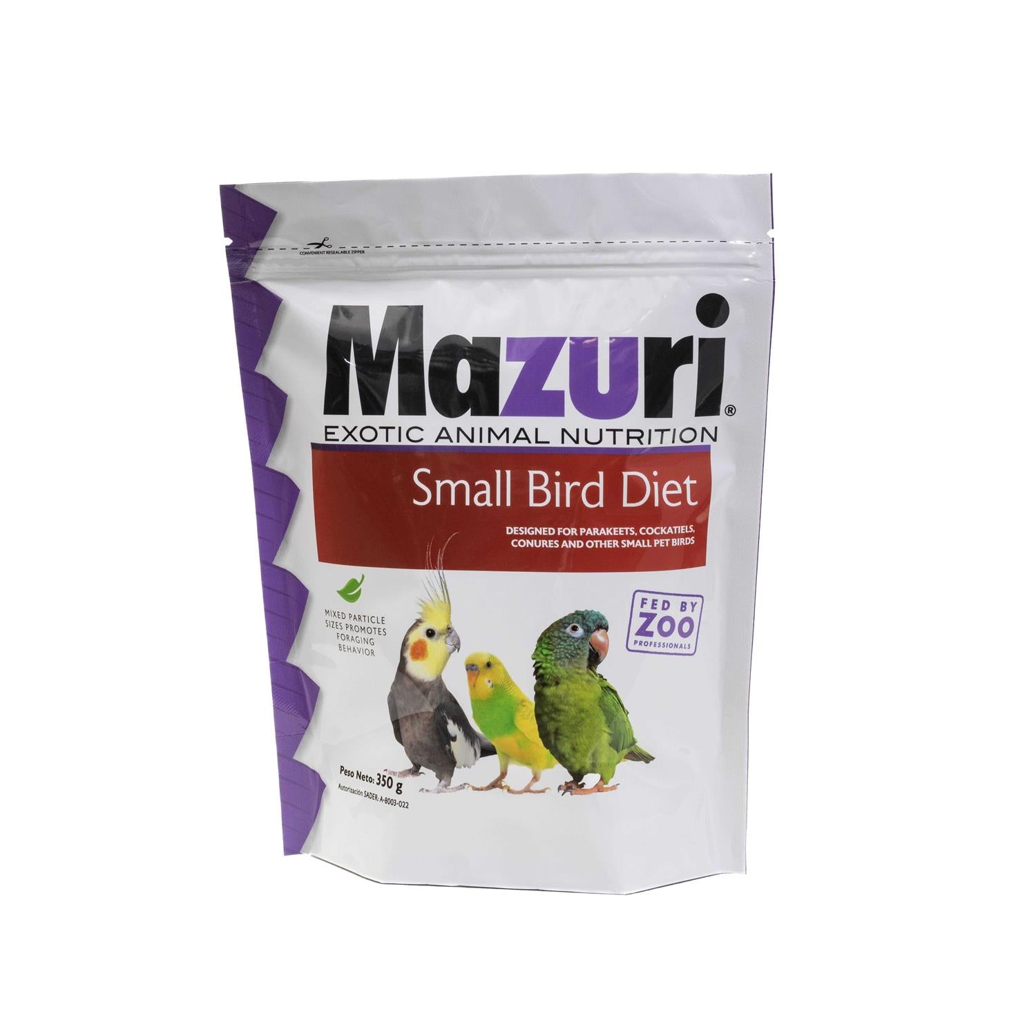 Mazuri Small Bird Diet Food B599