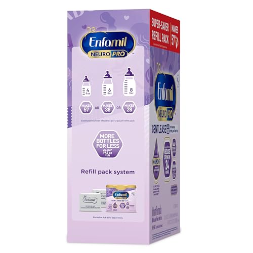 Enfamil NeuroPro Gentlease Baby Formula, DHA, Prebiotics, 35.2 oz (Pack of 4) F222569