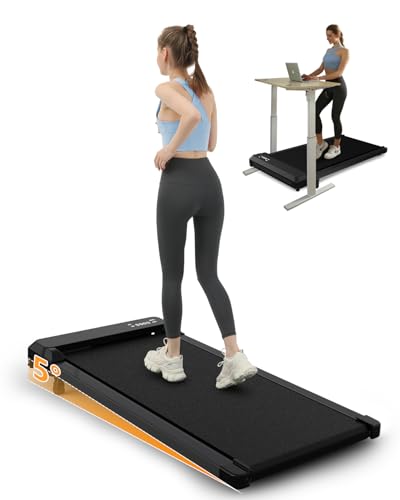 Walking Pad with Handle Bar, 2.5HP Foldable Treadmill for Home Office S773