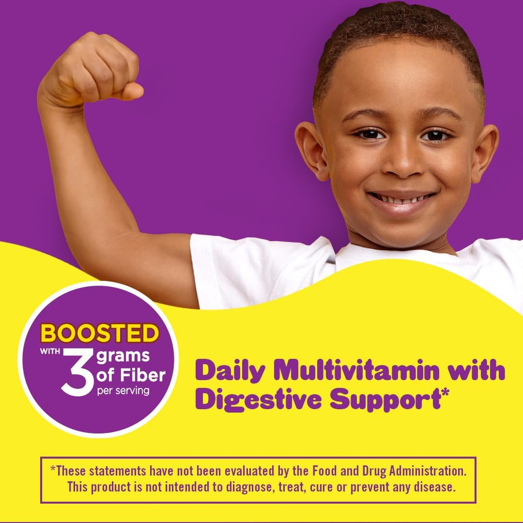L'il Critters Multi Plus Digestion Gummy Multivitamin for Kids, 90 Gummies O65851