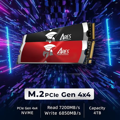 DATO 1TB Internal SSD with Heatsink M.2 2280 PCIe Gen4 for PS5 Gaming PC O3949