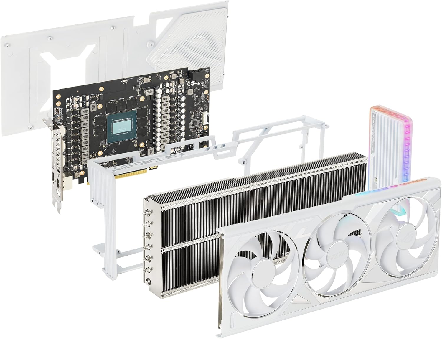 ASUS ROG Strix GeForce RTX 4080 White Edition Gaming Graphics Card A146739