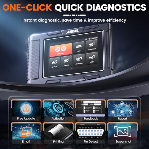 ANCEL HD3600 Heavy Duty Truck Diagnostic Tool with DPF Regen X64551