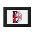 British Flag Fingerprint Gene Desktop Photo Frame Ornaments Picture Art Painting