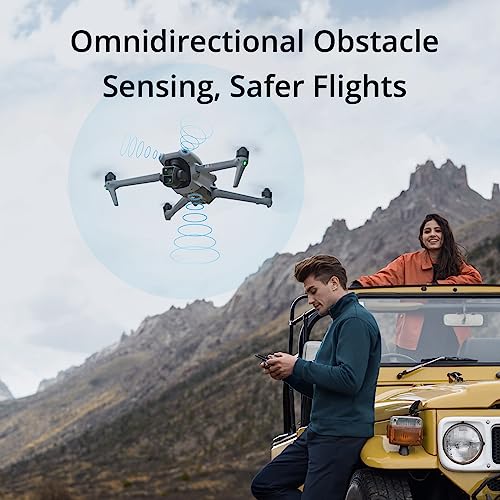 DJI Air 3 (DJI RC-N2) Drone with Dual Primary Cameras, 46-Min Flight Time D499
