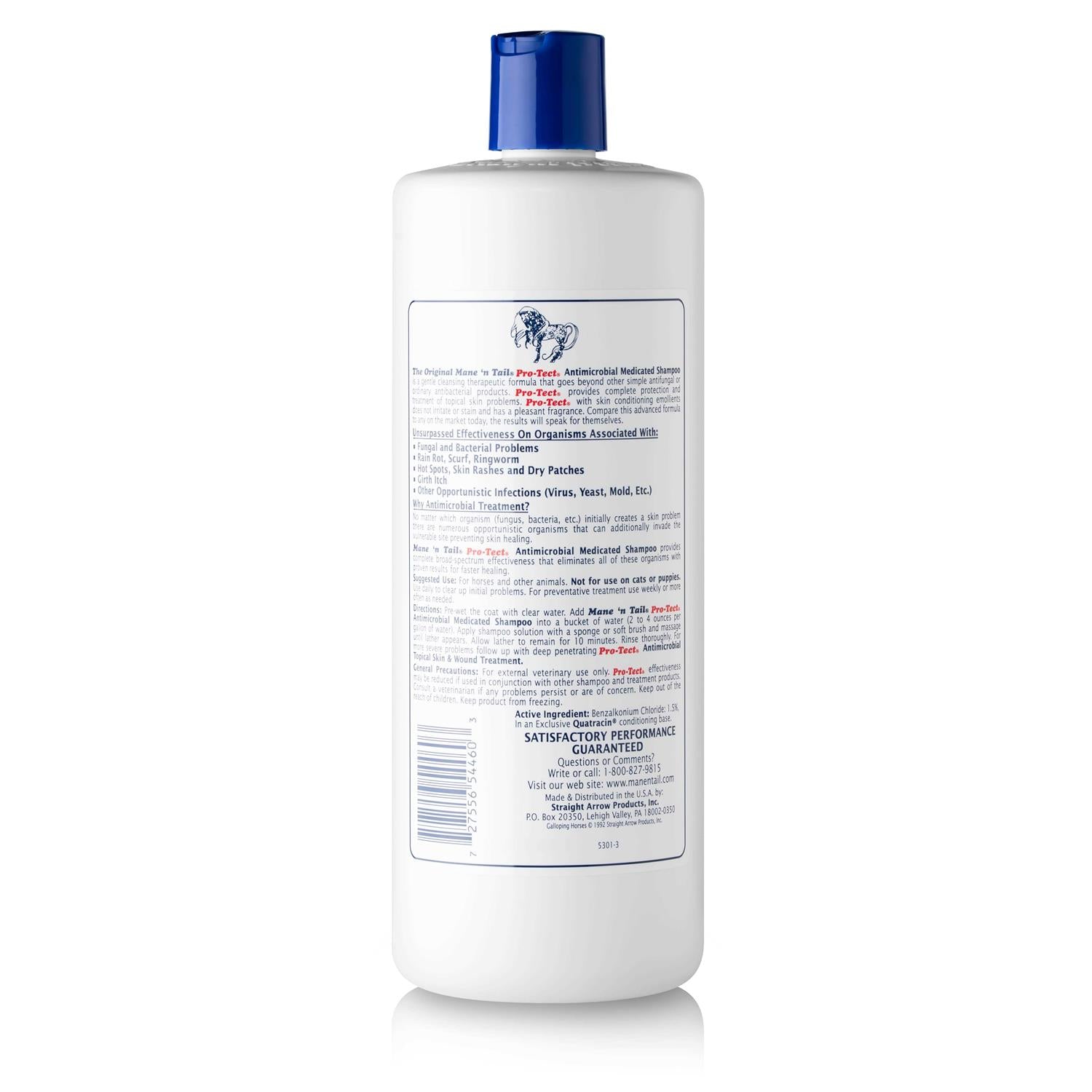 Mane N Tail Pro-Tect Medicated Shampoo for Pets U803