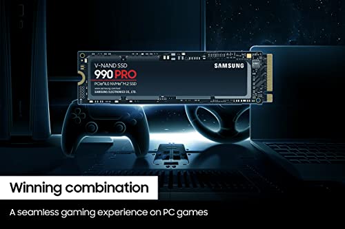 Samsung 990 PRO SSD NVMe M.2 PCIe Gen4 Internal Solid State Drive M85356