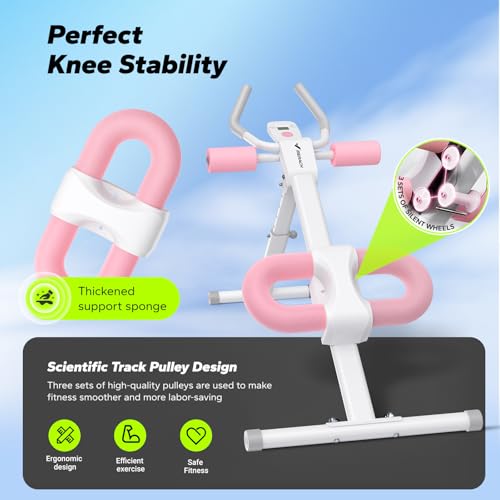 MERACH Ab Machine, Adjustable Ab Trainer for Home Gym O439978