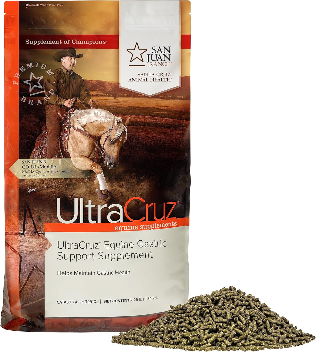 UltraCruz® Equine Gastric Support Supplement for Horses, 25 lb N7038