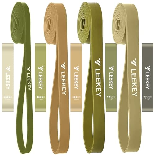 LEEKEY Resistance Bands with Handles and Door Anchor for Home Workouts O73971