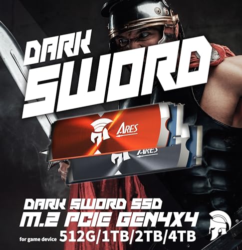 DATO 1TB Internal SSD with Heatsink M.2 2280 PCIe Gen4 for PS5 Gaming PC O3949