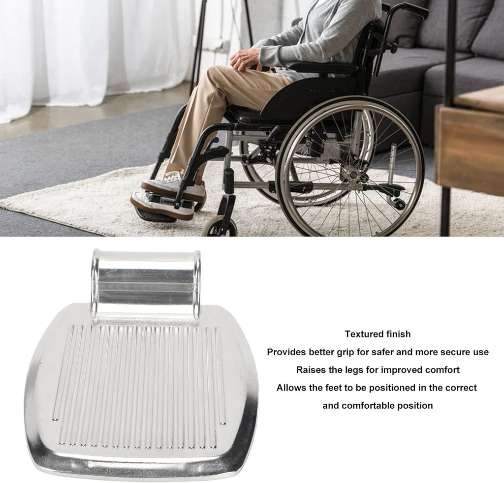 Wheelchair Footrest, High Strength Foot Pedal, Elevates Legs for Comfort A569254