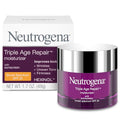 Neutrogena Triple Age Repair Anti-Aging Daily Facial Moisturizer with SPF 25 Sunscreen & Vitamin C, Firming Anti-Wrinkle Face & Neck Cream for Dark Spots, Glycerin & Shea Butter, 1.7 oz