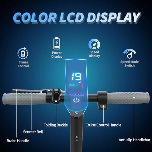 Electric Scooter with Dual Suspension, 8.5" Solid Tires, 350W Motor, Foldable O34056