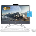 HP 2022 Newest AIO Desktop, 21.5" FHD Display, Intel Celeron G5905T Processor, 12GB RAM, 256GB PCIe SSD, Webcam, DVD-RW, Wi-Fi, HDMI, Bluetooth, Wired KB and Mouse, Windows 11 Home, Blue