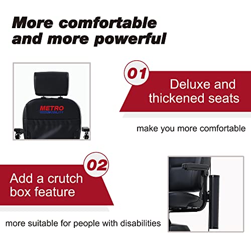 Outdoor Compact Foldable Mobility Scooter for Seniors and Adults F2779