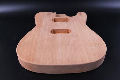 Mahogany Unfinished HH Electric Guitar Body D71277