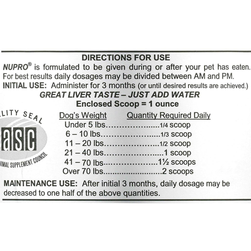Nupro Joint Supplement for Pets K526