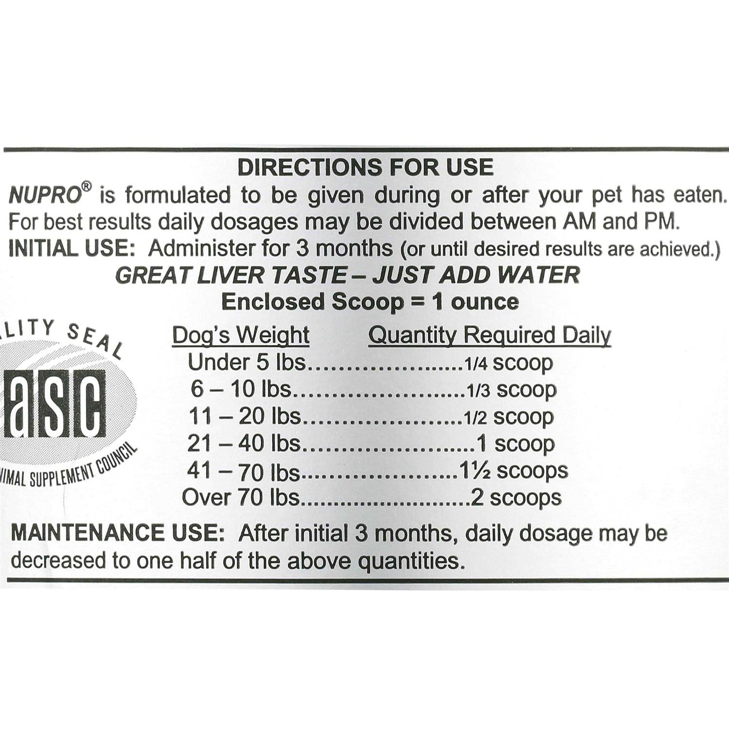 Nupro Joint Supplement for Pets K526