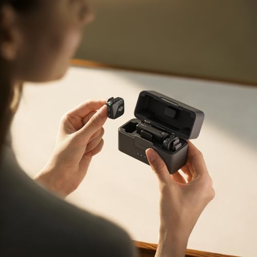 DJI Mic Mini Wireless Microphone for iPhone, Camera & Android V612