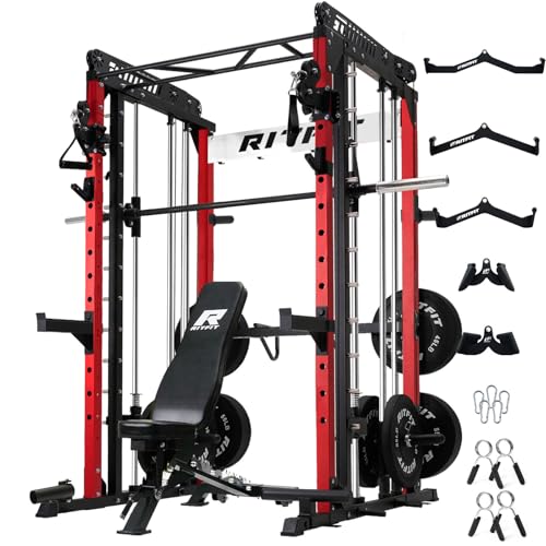 RitFit M1 & M1 Pro Smith Machine with Cable Crossover System for Home Gym Y659852
