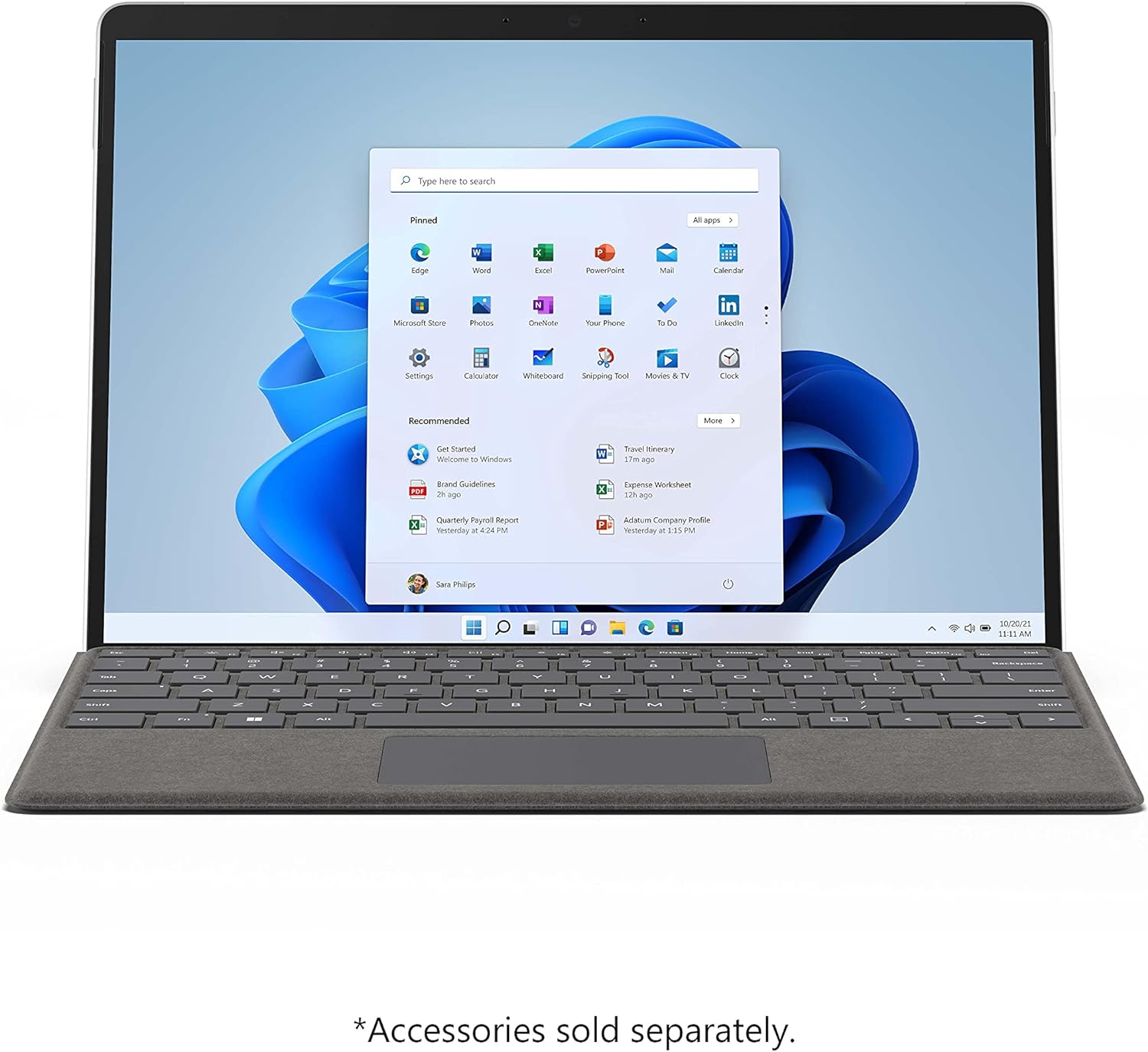 Microsoft Surface Pro 8 13" Touchscreen Intel Core i5 8GB 256GB Graphite U768