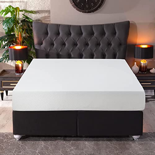 Queen Mattress 8 Inch Gel Memory Foam, Medium Firm, CertiPUR-US Certified D27938