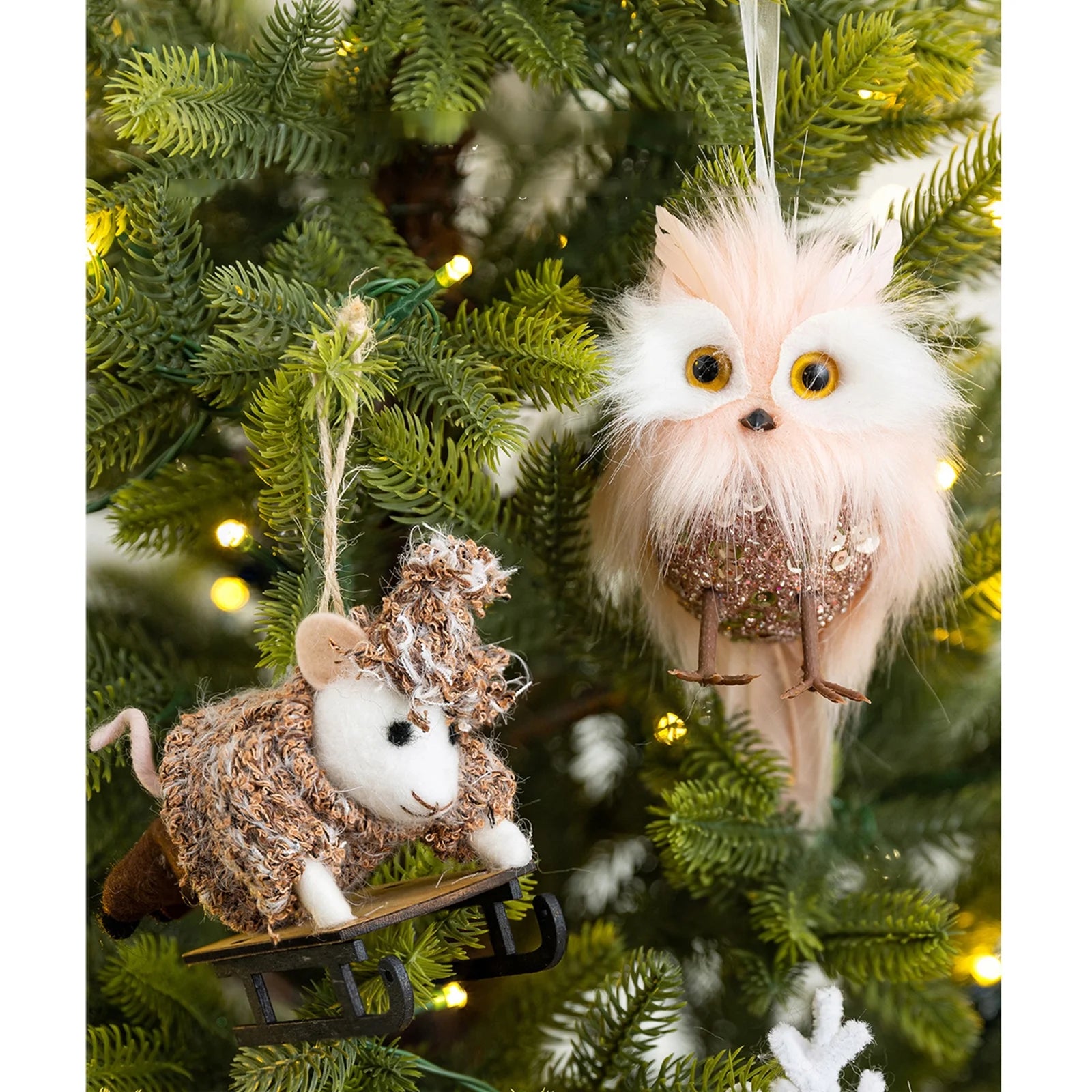 Party Owl Felt Ornaments Christmas Decoration A488908