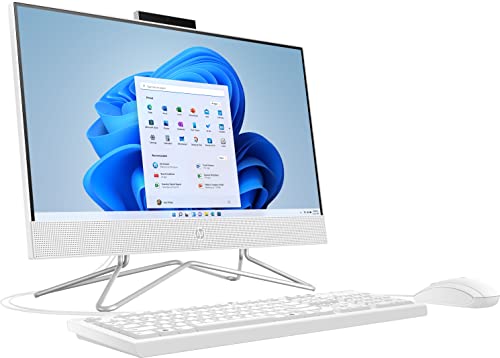 HP 21.5" FHD All-in-One Desktop, Celeron J4025, 8GB RAM, 256GB SSD, Win 11 Pro Q9715