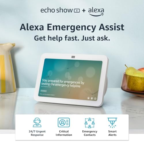 Echo Show 8 Smart Display with Alexa, Charcoal Q621