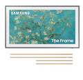 SAMSUNG 85-Inch Class QLED 4K LS03B Series The Frame Quantum HDR Smart TV with a SAMSUNG 85” The Frame Customizable Bezel for TV, Modern Beige, VG-SCFA85BEBZA (2022)