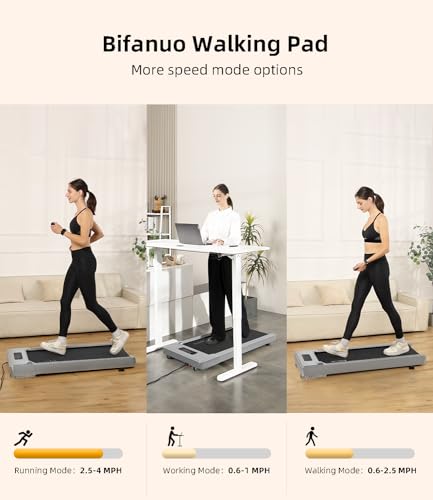 Walking Pad Under Desk Treadmill with Remote Control LED Display M207