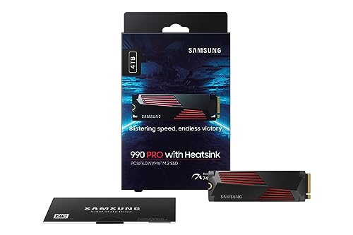 Samsung 990 PRO SSD NVMe M.2 PCIe Gen4 Internal Solid State Drive M85356